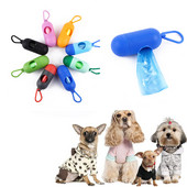 Dozator vrećica za kućne izmet za pseći izmet Držač vrećica za plastične vrećice za smeće Torbica za nošenje Pet ljubimac 15 kom Vrećice za izmet