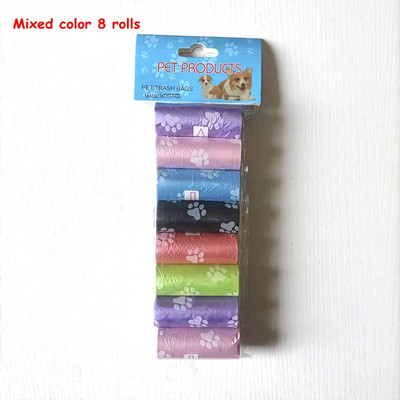 15 vrećica/rola Vreća za izmet psa, mačke, sakupljač, pokupiti kućne ljubimce, razgradiva vreća za smeće, praktična čista vreća za otpad, potrepštine za kućne ljubimce na otvorenom