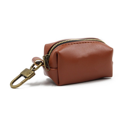 Drop dostava Vanjski Pokretni držač za biorazgradive vrećice za pseće izmet PU torbica za kućne ljubimce, štene, mačke, držač za vrećice za izmet, pribor za kućne ljubimce