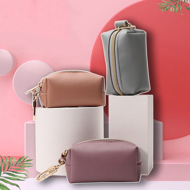 Drop dostava Vanjski Pokretni držač za biorazgradive vrećice za pseće izmet PU torbica za kućne ljubimce, štene, mačke, držač za vrećice za izmet, pribor za kućne ljubimce