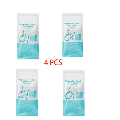 Vienreizējās lietošanas tualetes paliktnis 100% ūdensnecaurlaidīgs, drošība ceļojumi/kempingi Vannas istabas piederumi Paklājiņš Pārnēsājams tīrs tualetes vāks Tualetes sīkrīki