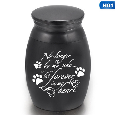 Ljudski pepeo za kućne ljubimce Spomenici od nehrđajućeg čelika Lijes s urnom za kremiranje pasa Bez deformacija Pogrebne ptice Spremnik za mačke
