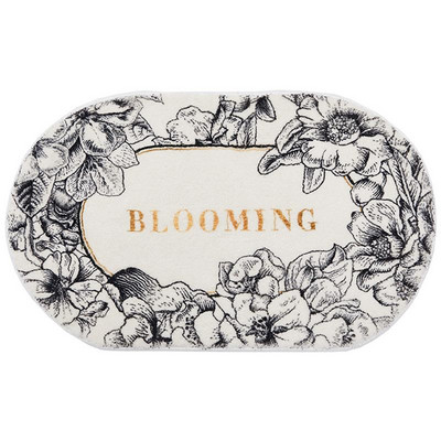 Retro vannas paklājiņš, neslīdošs, absorbējošs vannas istabas paklājs, mīksts plīša guļamistabas paklājs virtuves ieeja kājslauķis gaitenis sagaidīšanas paklāji mājas dekorēšanai