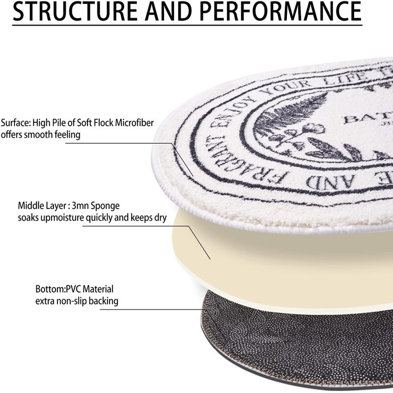 Retro vannas paklājiņš, neslīdošs, absorbējošs vannas istabas paklājs, mīksts plīša guļamistabas paklājs virtuves ieeja kājslauķis gaitenis sagaidīšanas paklāji mājas dekorēšanai