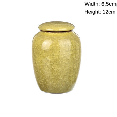 Urna za male kućne ljubimce Ptice Pas Urne za kućne ljubimce Kremiranje Lijesovi za kućne ljubimce Pogrebna vaza Kremiranje mačaka Pepeo za ljudski pepeo Ručno oslikana keramika