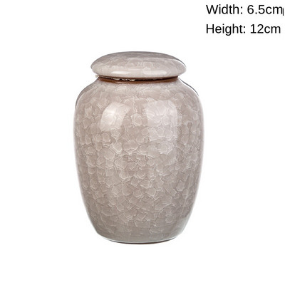 Urna za male kućne ljubimce Ptice Pas Urne za kućne ljubimce Kremiranje Lijesovi za kućne ljubimce Pogrebna vaza Kremiranje mačaka Pepeo za ljudski pepeo Ručno oslikana keramika