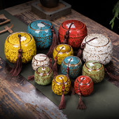 Keramička mini urna za kremiranje Memorijalni spremnik Pepeo kućnog ljubimca Urna trgovački centar Keepsake Pogrebni kovčeg Kućni ljubimac Pas Mačka Ptica Miš Kolumbarij