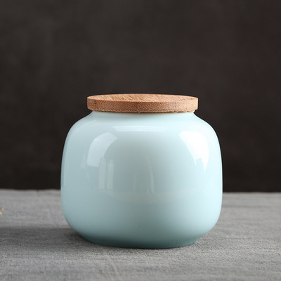 Vienkārša keramikas mājdzīvnieku urna japāņu stila suņu un kaķu mājdzīvnieku suvenīri augstas kvalitātes porcelāna māla lolojumdzīvnieku urna pelniem