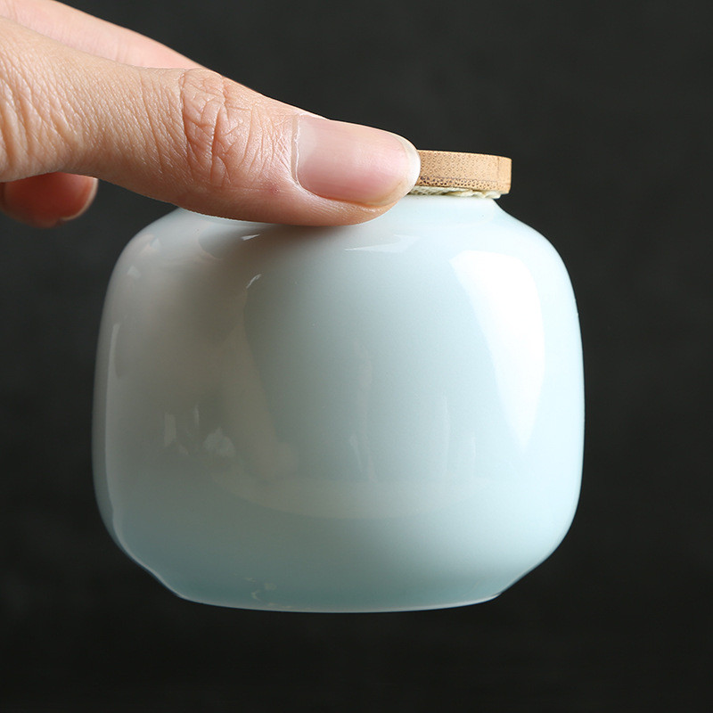 Vienkārša keramikas mājdzīvnieku urna japāņu stila suņu un kaķu mājdzīvnieku suvenīri augstas kvalitātes porcelāna māla lolojumdzīvnieku urna pelniem