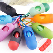 2 tk lemmikloomade jäätmekoti jaotur koerte prügikoti hoidja jaoks plastikust prügikoti jaoturi kandekott Koerte lemmikloomade kakakotid