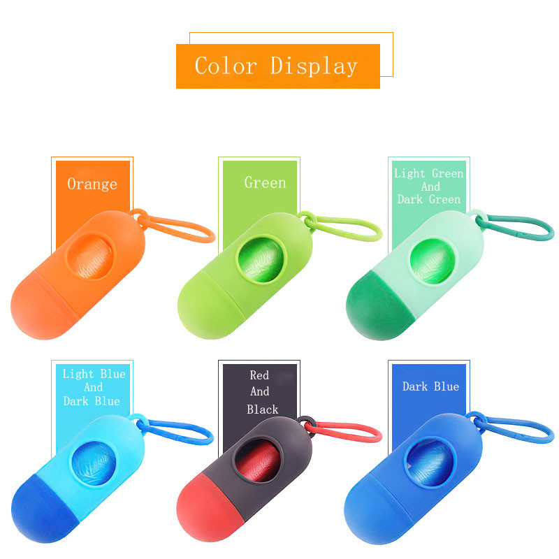 2 tk lemmikloomade jäätmekoti jaotur koerte prügikoti hoidja jaoks plastikust prügikoti jaoturi kandekott Koerte lemmikloomade kakakotid