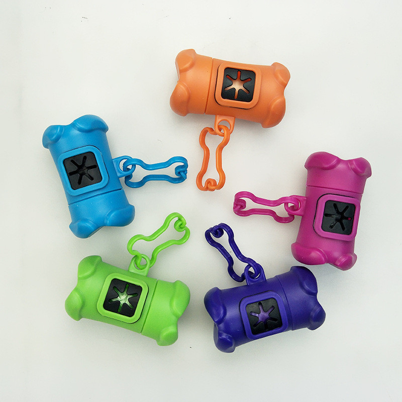 Dozator vrećica za izmet kućnih ljubimaca za držač vrećice za pseći izmet Držač vrećica za plastične vrećice za smeće Torbica za nošenje Vreće za izmet pasa kućnih ljubimaca