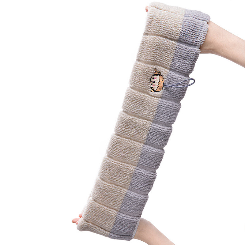 Zimska topla navlaka za WC sjedalo Podmetač za stolice 1 kom perivi kupaonski dodaci Pletivo čiste boje Mekana podloga u obliku slova O Navlaka za bide