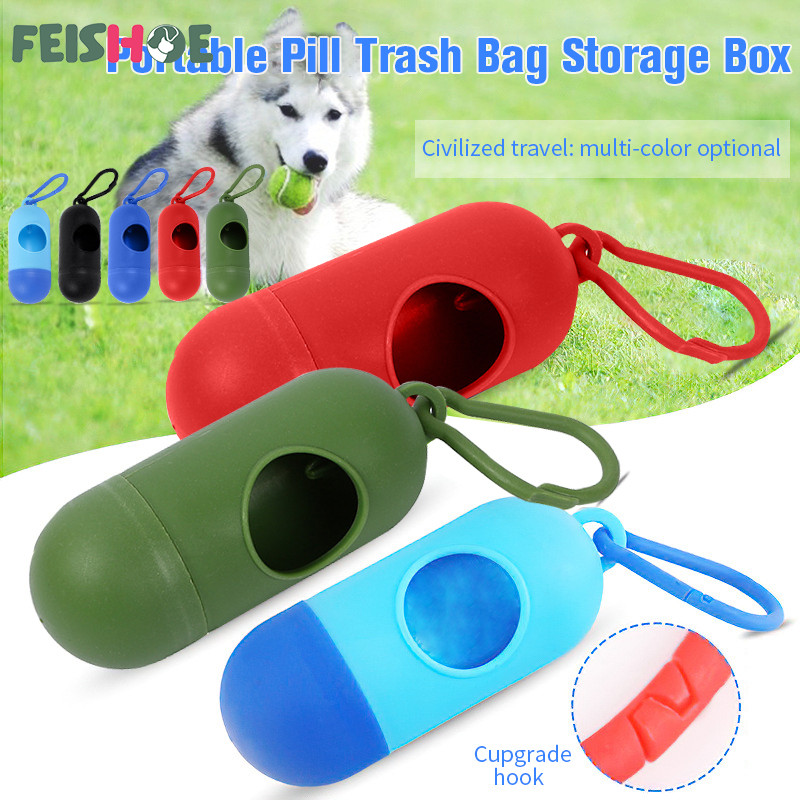 Prijenosna torbica za vreće za otpatke kućnih ljubimaca, torbica za vreće za pseći izmet, torbica za vreće za smeće, vanjska kutija za skladištenje smeća