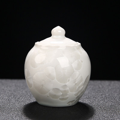 Jauna suņu urna kristāla glazūra, keramika, maza aizzīmogota mājdzīvnieka piemiņas kremācijas urna 100 ml mājdzīvnieku piederumi Urne Bapteme Szkatułka