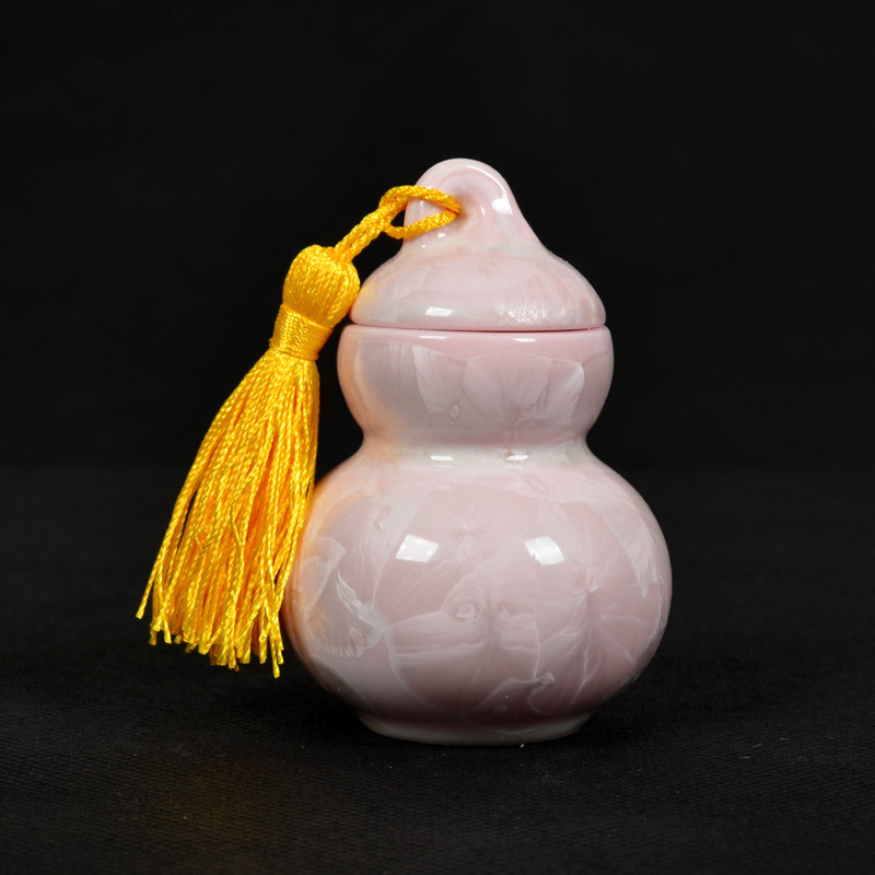 Jauna suņu urna kristāla glazūra, keramika, maza aizzīmogota mājdzīvnieka piemiņas kremācijas urna 100 ml mājdzīvnieku piederumi Urne Bapteme Szkatułka