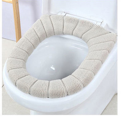 Husă pentru scaun de toaletă Covoraș de toaletă lavabil, lavabil, iarnă, moale, confortabil, pentru scaun, cu elasticitate bună Accesorii pentru toaletă