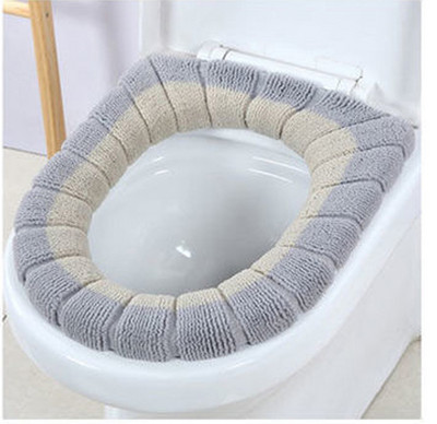 Husă pentru scaun de toaletă Covoraș de toaletă lavabil, lavabil, iarnă, moale, confortabil, pentru scaun, cu elasticitate bună Accesorii pentru toaletă