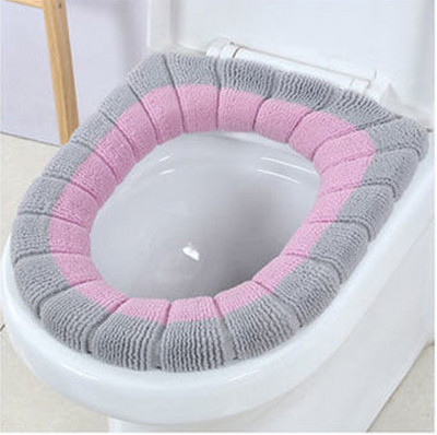 Husă pentru scaun de toaletă Covoraș de toaletă lavabil, lavabil, iarnă, moale, confortabil, pentru scaun, cu elasticitate bună Accesorii pentru toaletă