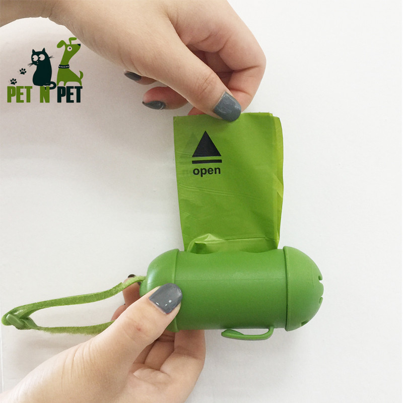 Biorazgradiva vrećica za pseći izmet Vrećica za izmet Pogodna za Zemlju 360/720 brojača 5 mikrona Prikladan čvrsti otpad za proizvode za mačke