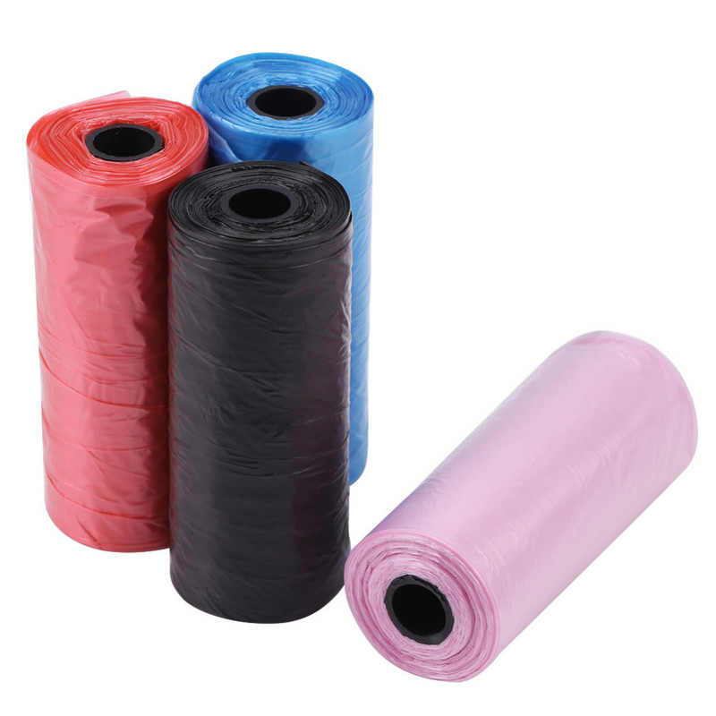 Vreća za izmet kućnih ljubimaca od 20 rola Jednokratna vrećica za pohranu izmeta psa za mačke Vreća za čistu izmet Vreća za pohranu u stilu prsluka Razgradive vrećice za smeće