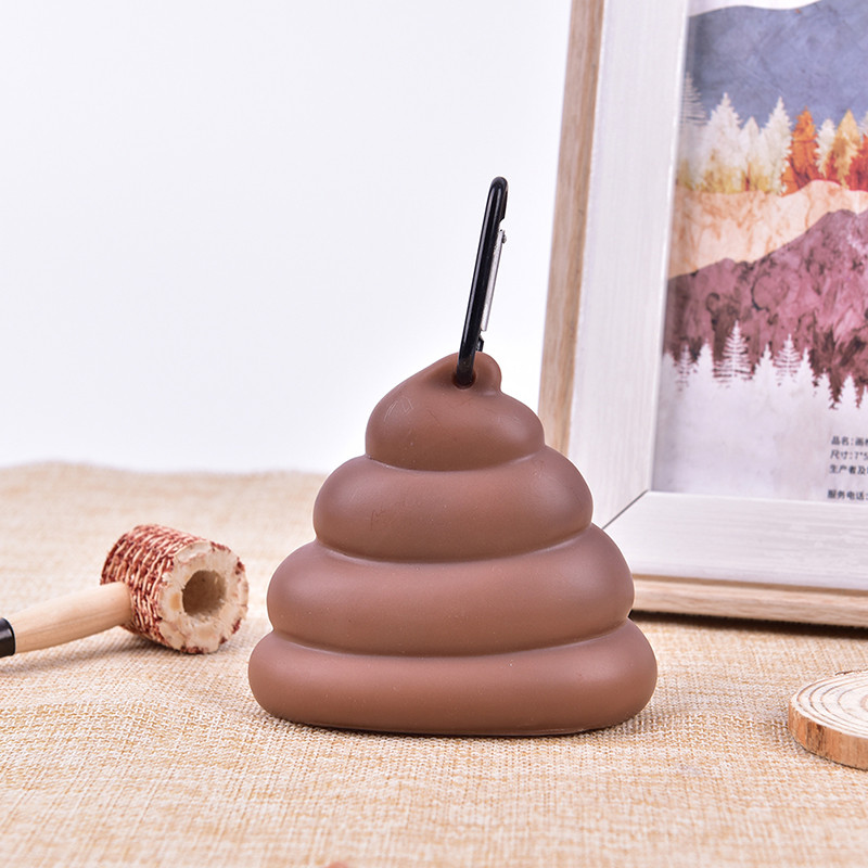 1 kom Vrećica za izmet kućnih ljubimaca U obliku sranja Prijenosna vanjska prijenosna vrećica za otpad Dozator Nosač Držač vrećice za pseću kakicu Kutija za pohranu Proizvodi za čišćenje