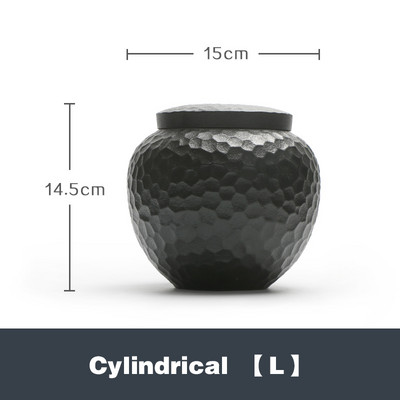Pepeo kućnih ljubimaca Urna Keramika Pogrebne urne Ljudski kremirani držač pepela Pokop kod kuće u niši Kolumbarij Spomenik zen stilu života