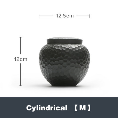 Pepeo kućnih ljubimaca Urna Keramika Pogrebne urne Ljudski kremirani držač pepela Pokop kod kuće u niši Kolumbarij Spomenik zen stilu života