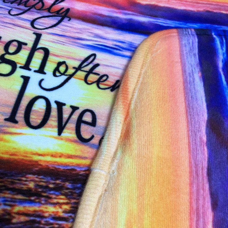 Zeegle Sea Wave apdrukāts paklājs vannas istabas flaneļa pārklājs tualetes vannas paklājiņu komplekts pretslīdes vannas istabas paklājiņš tualetes paklāji dušas istabas paklājs