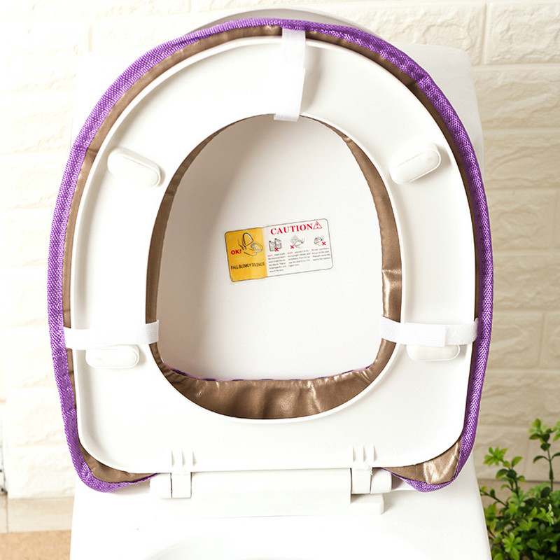 Silti ērti tualetes sēdekļu pārvalki vannas istabas izstrādājumiem Kokvilnas pjedestāls Pannas spilvenu paliktņi Vannas istabas piederumi 5 krāsu opcijas