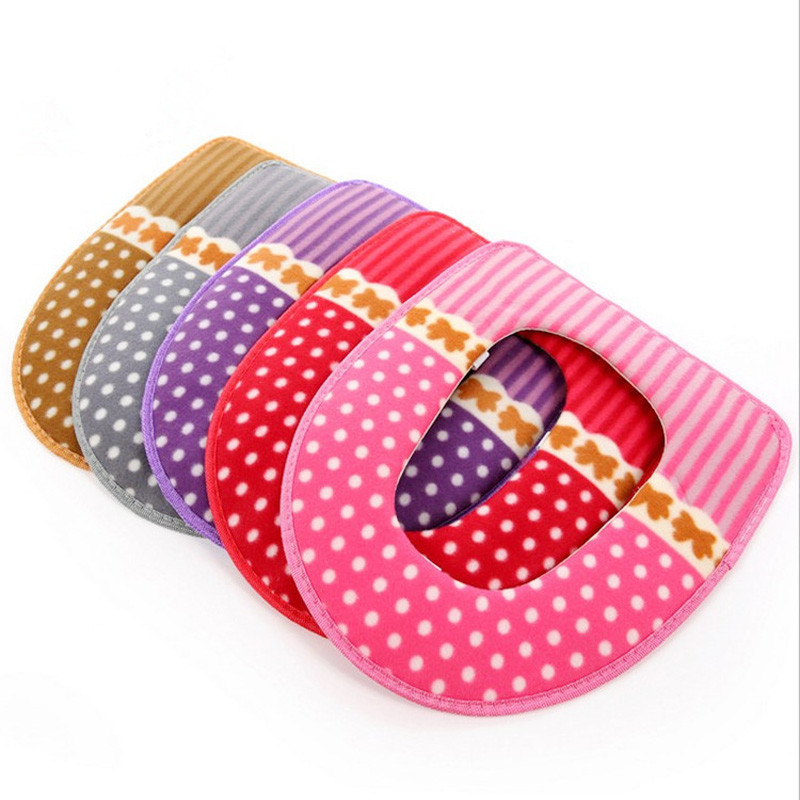 Silti ērti tualetes sēdekļu pārvalki vannas istabas izstrādājumiem Kokvilnas pjedestāls Pannas spilvenu paliktņi Vannas istabas piederumi 5 krāsu opcijas