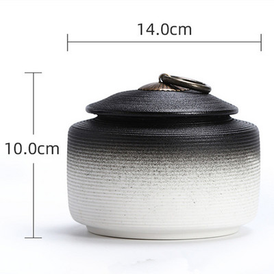 Keramika Pelnu Urna Aizzīmogota Kremēšana Apbedīšanas Pelni Piemiņa Mazie dzīvnieki Mājas suņu Kaķu memoriāls Piemērots Mājai Kamīni Apbedīšana