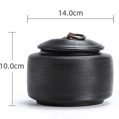 Keramika Pelnu Urna Aizzīmogota Kremēšana Apbedīšanas Pelni Piemiņa Mazie dzīvnieki Mājas suņu Kaķu memoriāls Piemērots Mājai Kamīni Apbedīšana