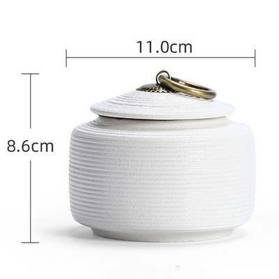 Keramika Pelnu Urna Aizzīmogota Kremēšana Apbedīšanas Pelni Piemiņa Mazie dzīvnieki Mājas suņu Kaķu memoriāls Piemērots Mājai Kamīni Apbedīšana