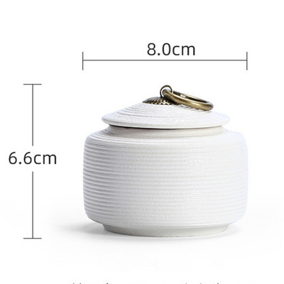 Keramika Pelnu Urna Aizzīmogota Kremēšana Apbedīšanas Pelni Piemiņa Mazie dzīvnieki Mājas suņu Kaķu memoriāls Piemērots Mājai Kamīni Apbedīšana