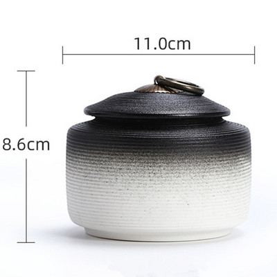 Keramika Pelnu Urna Aizzīmogota Kremēšana Apbedīšanas Pelni Piemiņa Mazie dzīvnieki Mājas suņu Kaķu memoriāls Piemērots Mājai Kamīni Apbedīšana