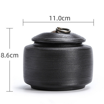 Keramika Pelnu Urna Aizzīmogota Kremēšana Apbedīšanas Pelni Piemiņa Mazie dzīvnieki Mājas suņu Kaķu memoriāls Piemērots Mājai Kamīni Apbedīšana