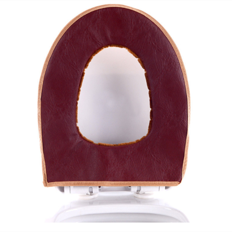 Kućanske potrepštine Thicken Soft Održava toplinu Navlaka za WC sjedalo Zimska kupaonica Closestool Jastuk Posuđe za kupanje Kupaonski proizvodi