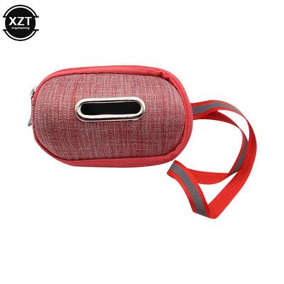 Pārnēsājams lina mājdzīvnieku suņu izkārnījumu maisiņu dozators, savācēju maisiņu turētājs ar virves tīrīšanas atkritumu atkritumu kastes suņu kakas maisiņu āra piederumi