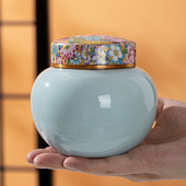 Emajl Keramika Staklenka za kremiranje kućnih ljubimaca Poklopac od legure Zatvorena tegla Pas Mačka Pogrebni spomenik Pogrebni pribor 500 ml Kapacitet Dva stila