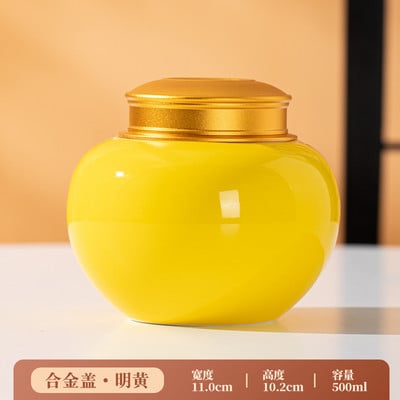 Emajl Keramika Staklenka za kremiranje kućnih ljubimaca Poklopac od legure Zatvorena tegla Pas Mačka Pogrebni spomenik Pogrebni pribor 500 ml Kapacitet Dva stila