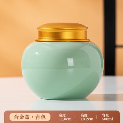 Emajl Keramika Staklenka za kremiranje kućnih ljubimaca Poklopac od legure Zatvorena tegla Pas Mačka Pogrebni spomenik Pogrebni pribor 500 ml Kapacitet Dva stila