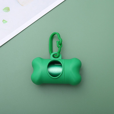 Mājdzīvnieku atkritumu maisu dozators suņu atkritumu maisu turētājam Plastmasas atkritumu maisu dozatora pārnēsāšanas futrālis Suņu mājdzīvnieku 1 ruļļa atkritumu maisi