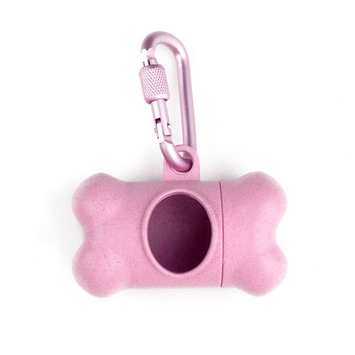 Eko mājdzīvnieku suņu izkārnījumu maiss Kaulu formas dozators Atkritumu atkritumu nesējs Turētājs Dozatori Suņiem Atkritumu tīrīšanas rīks Mājdzīvnieku piederumi