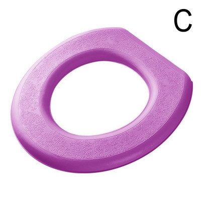 Silikonska Four Seasons meka kupaonica Closestool Mat Naljepnica Podloga Navlaka za WC školjku O-oblika WC jastuk je vodootporan X9n8 P4U1