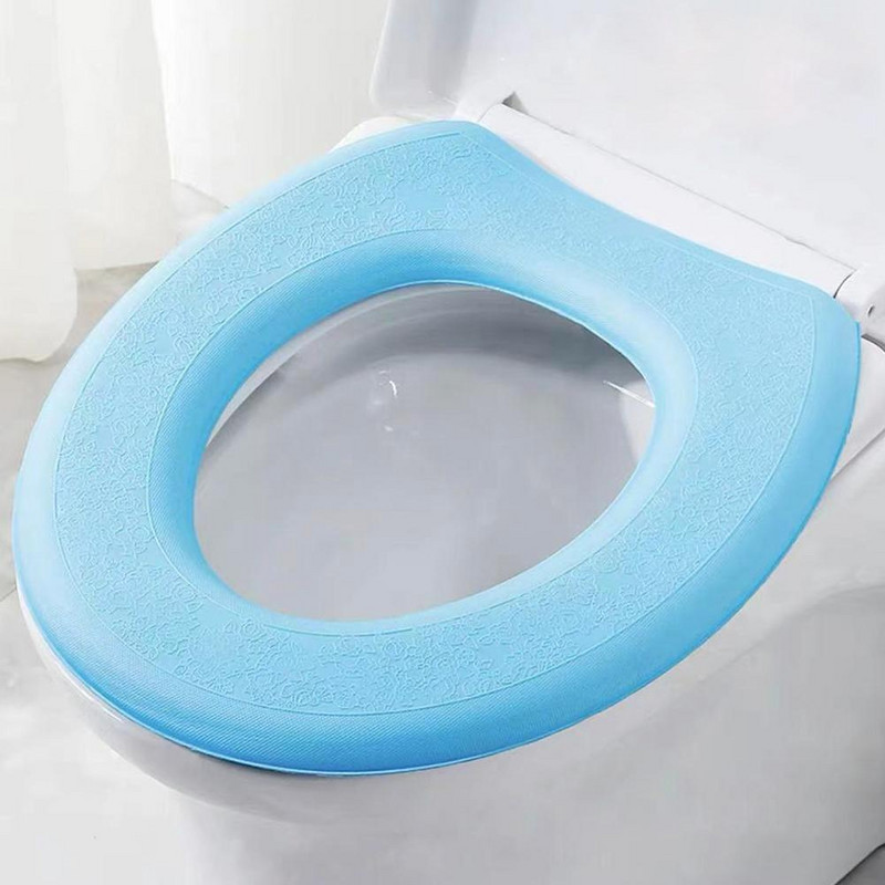 Silikonska Four Seasons meka kupaonica Closestool Mat Naljepnica Podloga Navlaka za WC školjku O-oblika WC jastuk je vodootporan X9n8 P4U1