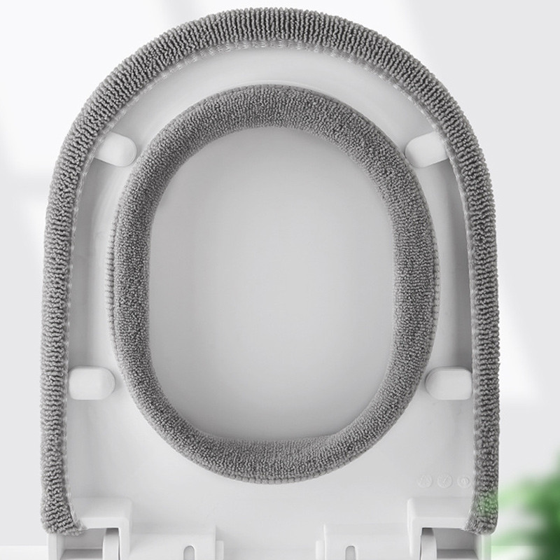 Univerzalni jastuk za WC školjku Four Seasons Podebljana navlaka za WC školjku Pleteni jastuk za WC školjku Periv prsten za WC školjku