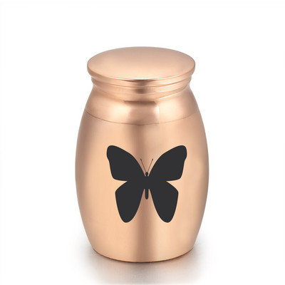 Leptir Pepeo za kremiranje Urna Posuda od aluminijske legure Mali kovčeg za spomenik 16X25mm/30X40mm