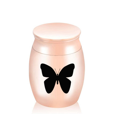 Leptir Pepeo za kremiranje Urna Posuda od aluminijske legure Mali kovčeg za spomenik 16X25mm/30X40mm