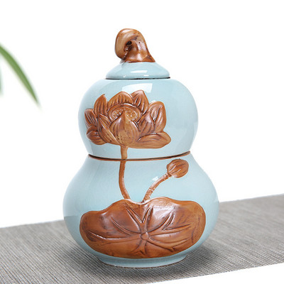 2 vienā lolojumdzīvnieku pelni Urna Keramika Mainīga glazūra Ķirbja urnas Kremācijas Pelnu turētājs mājdzīvnieku apbedīšanai mājās Memoriāls mājdzīvnieka izlaišanai